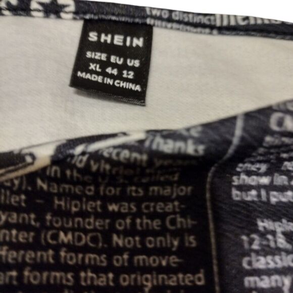 Mulvari Black & White Newspaper Print Bodycon Spaghetti Strap Maxi Dress XL! - Picture 2 of 15